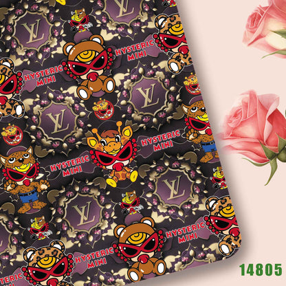 printed fabric 140x50cm14799