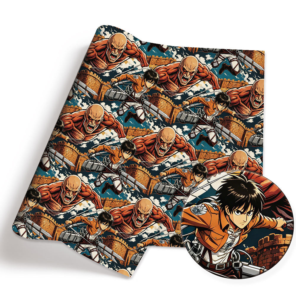 printed fabric 140x50cm51524