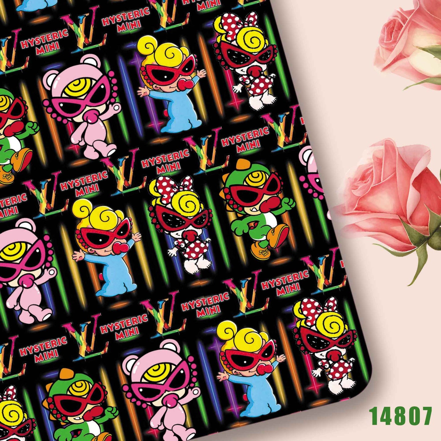 printed fabric 140x50cm14799