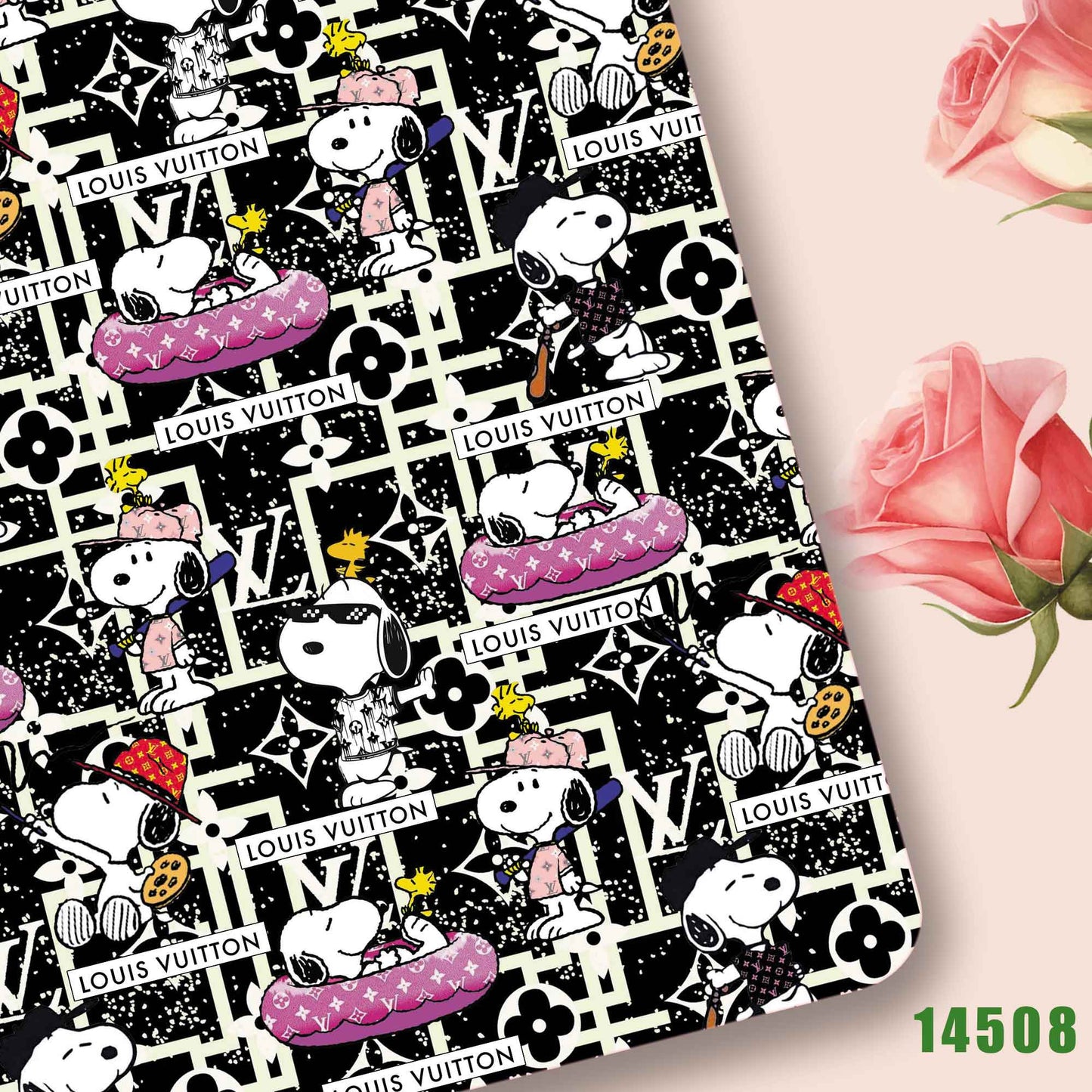 printed fabric 140x50cm14501