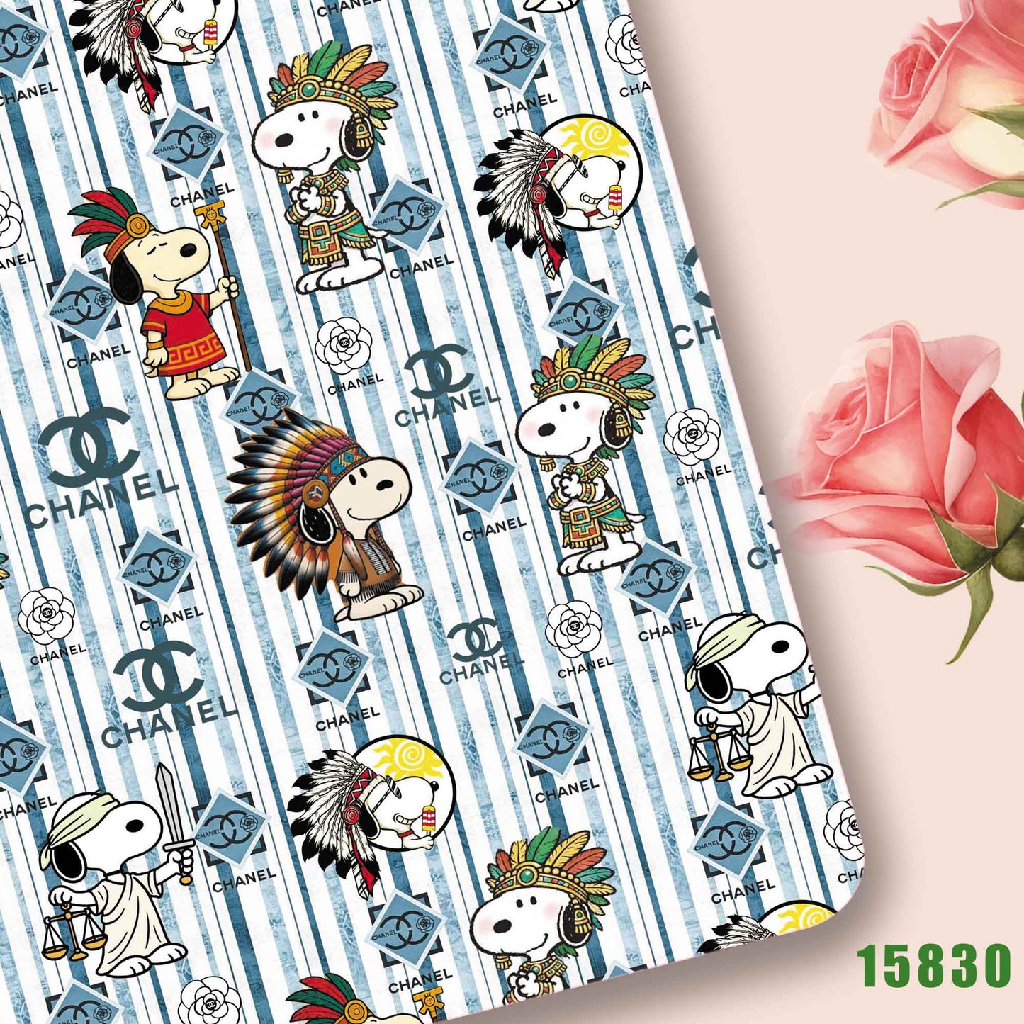 printed fabric 140x50cm15825