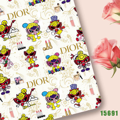 printed fabric 140x50cm15691