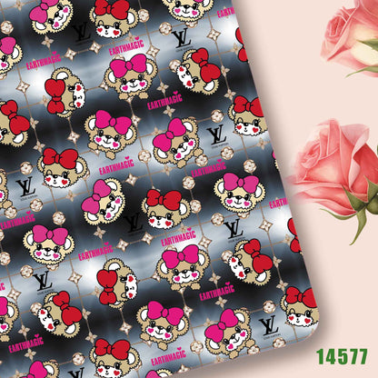printed fabric 140x50cm14576