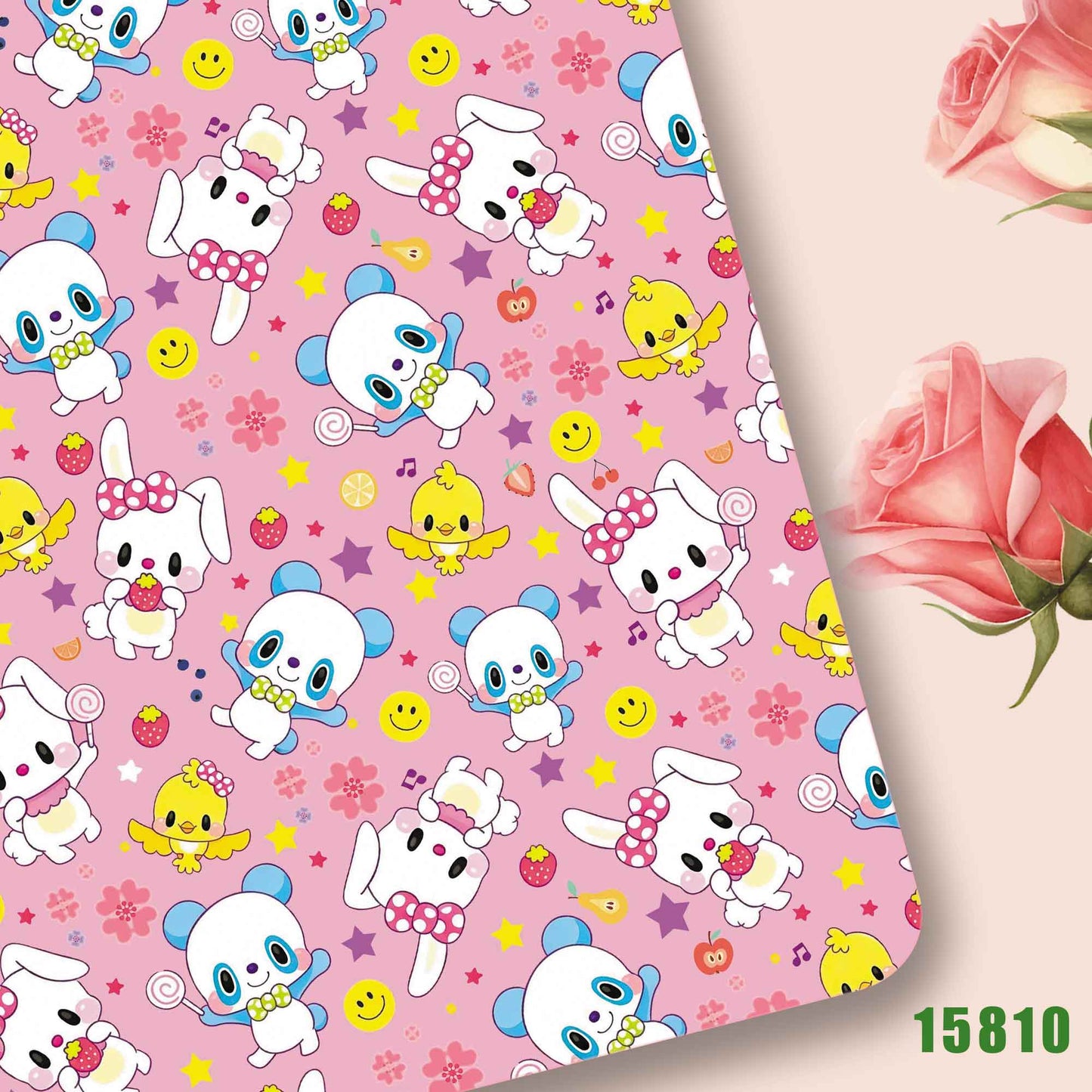 printed fabric 140x50cm15804
