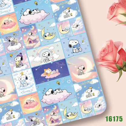 printed fabric 140x50cm16175