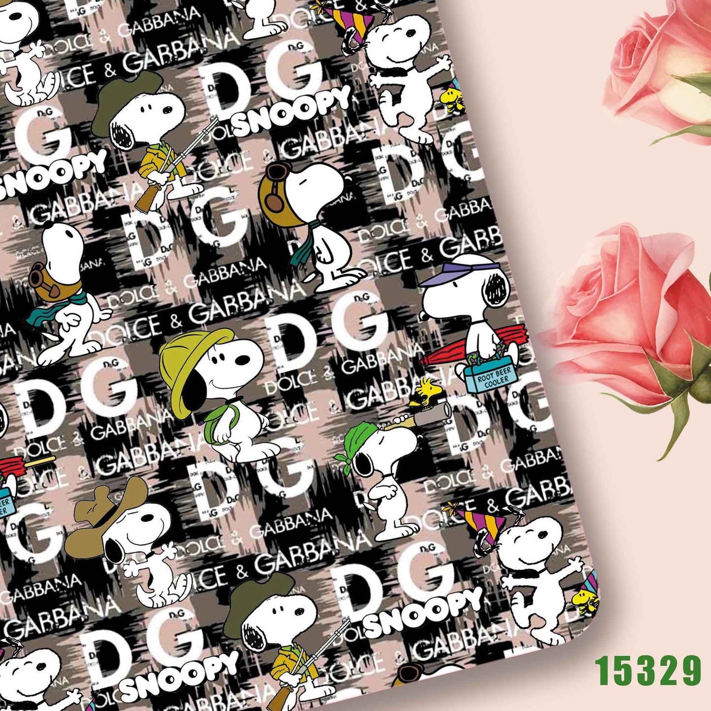 printed fabric 140x50cm15322