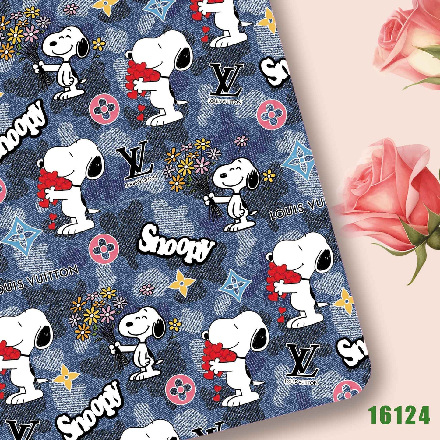 printed fabric 140x50cm16120