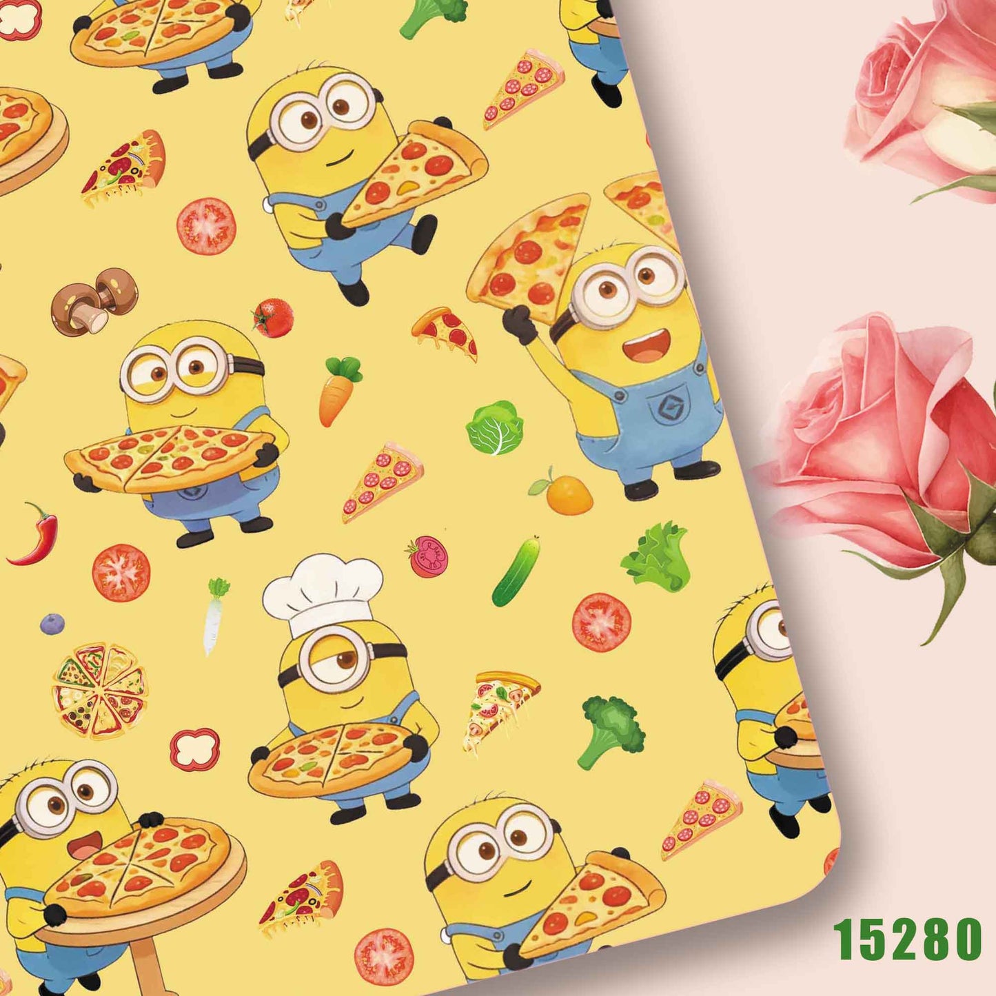 printed fabric 140x50cm15276