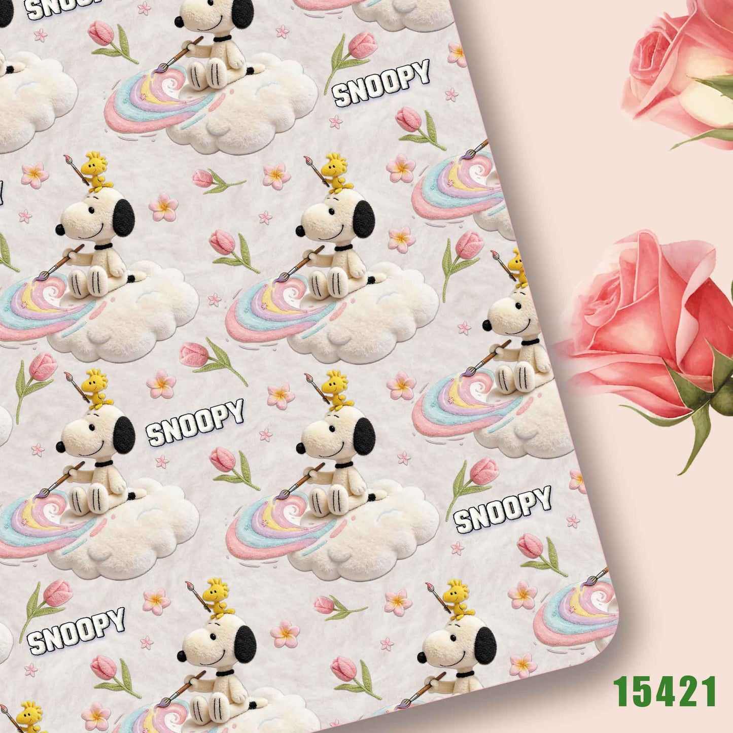 printed fabric 140x50cm15420