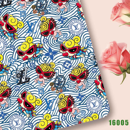 printed fabric 140x50cm16001
