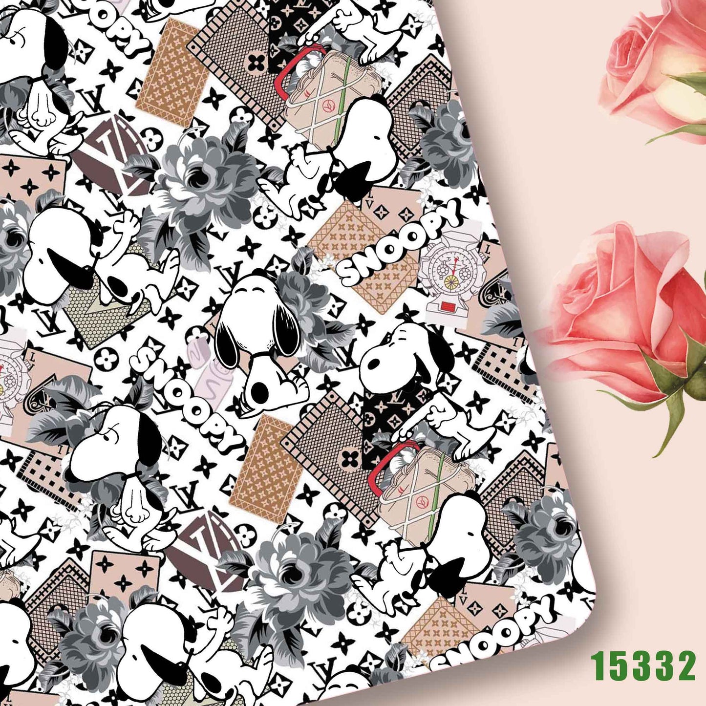 printed fabric 140x50cm15332