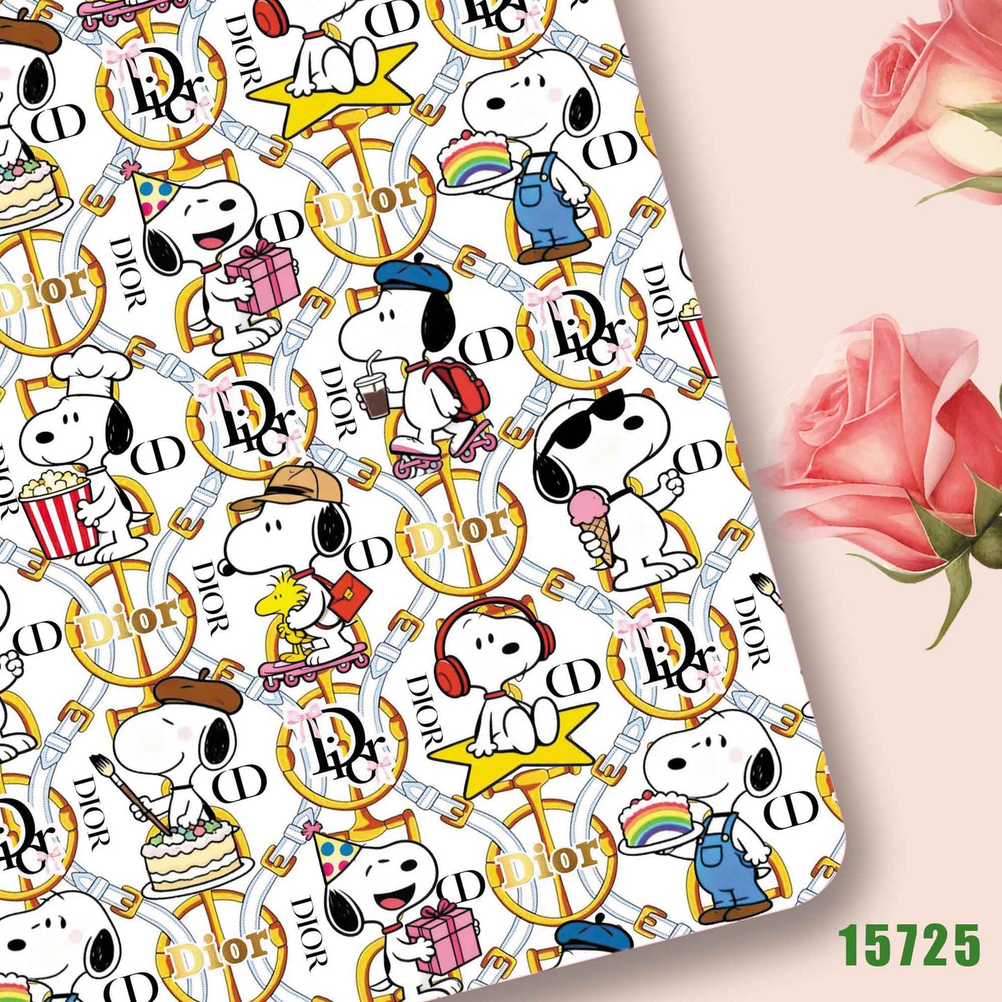 printed fabric 140x50cm15722
