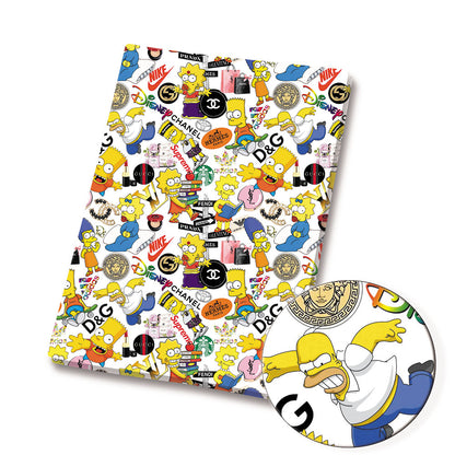 printed fabric 140x50cm15135