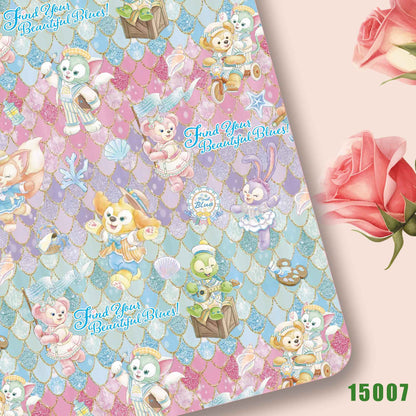 printed fabric 140x50cm15002