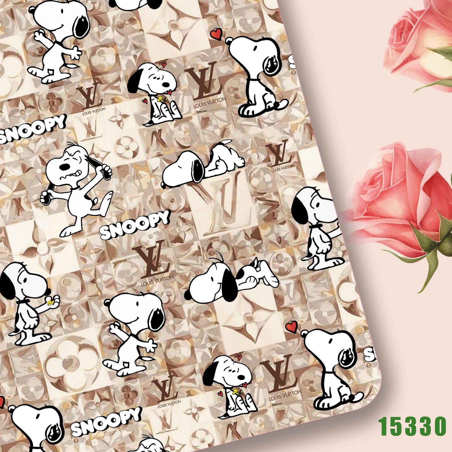 printed fabric 140x50cm15322