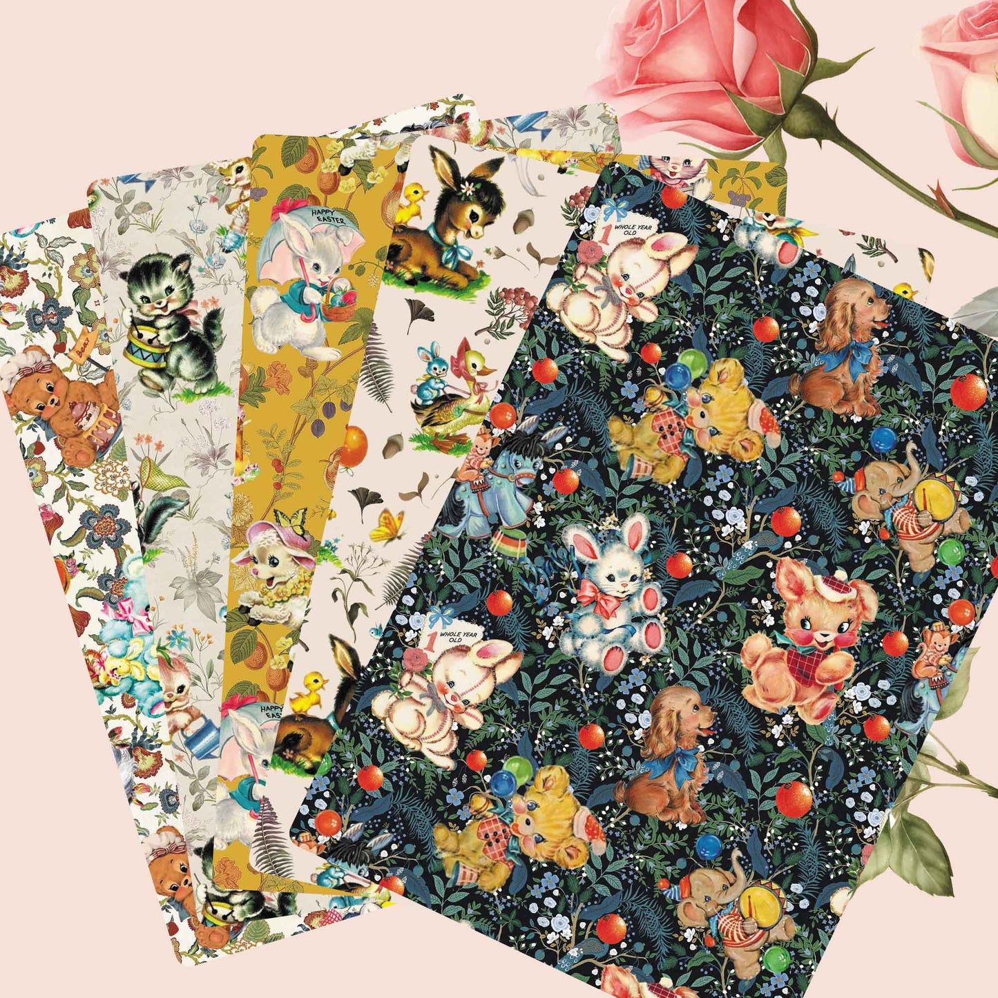 printed fabric 140x50cm15913