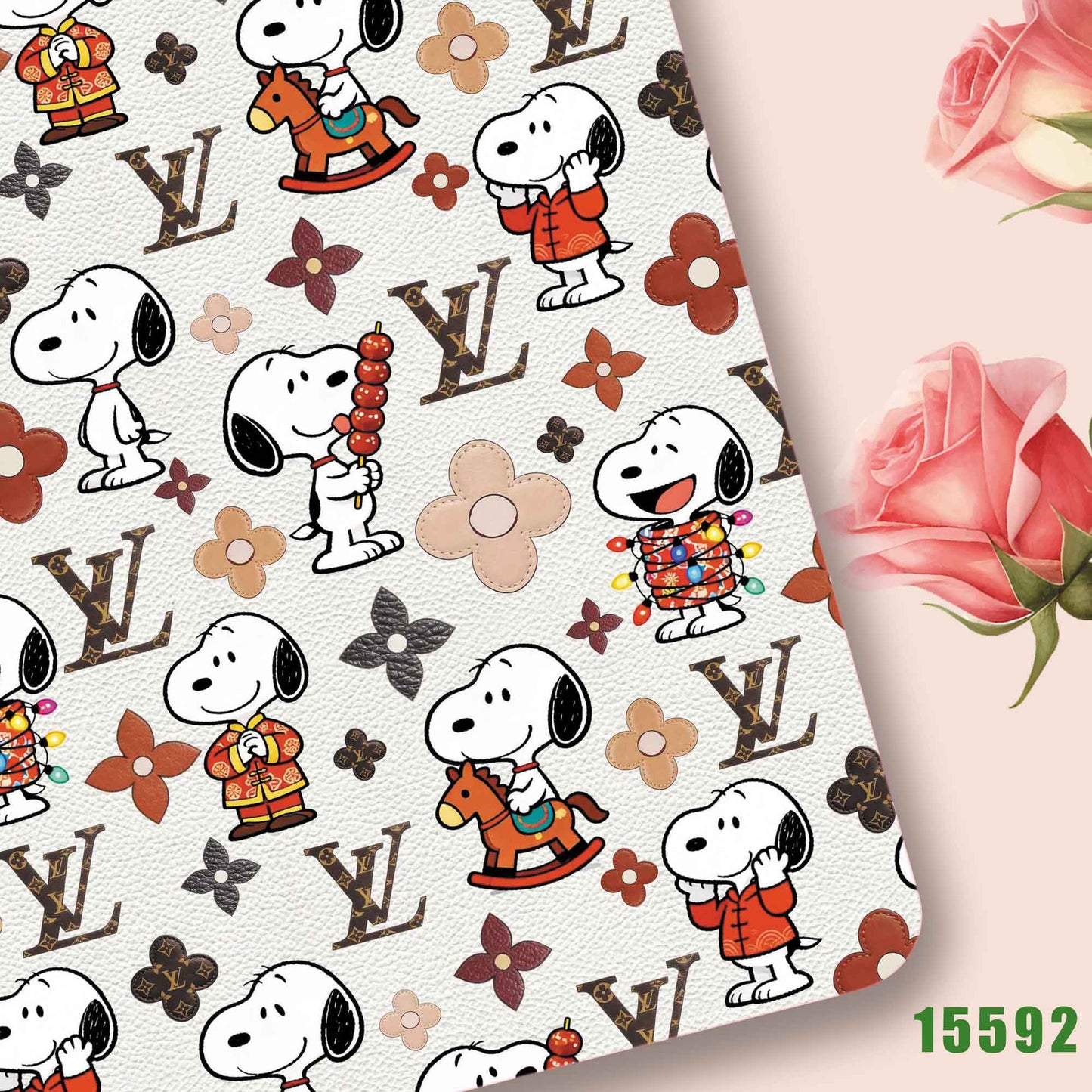 printed fabric 140x50cm15591
