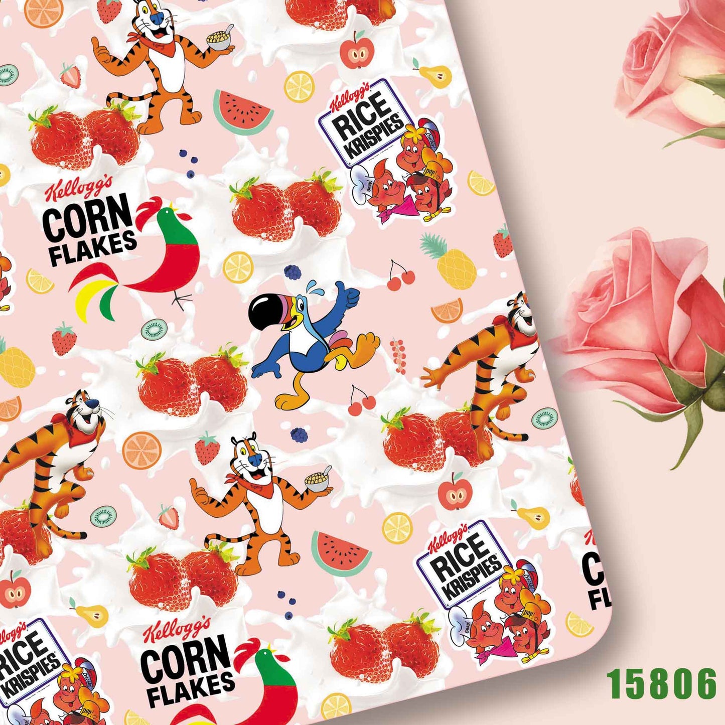 printed fabric 140x50cm15804