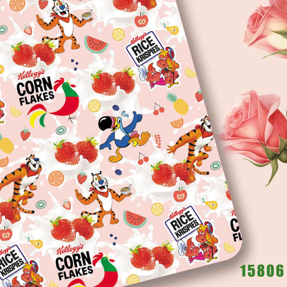 printed fabric 140x50cm15804