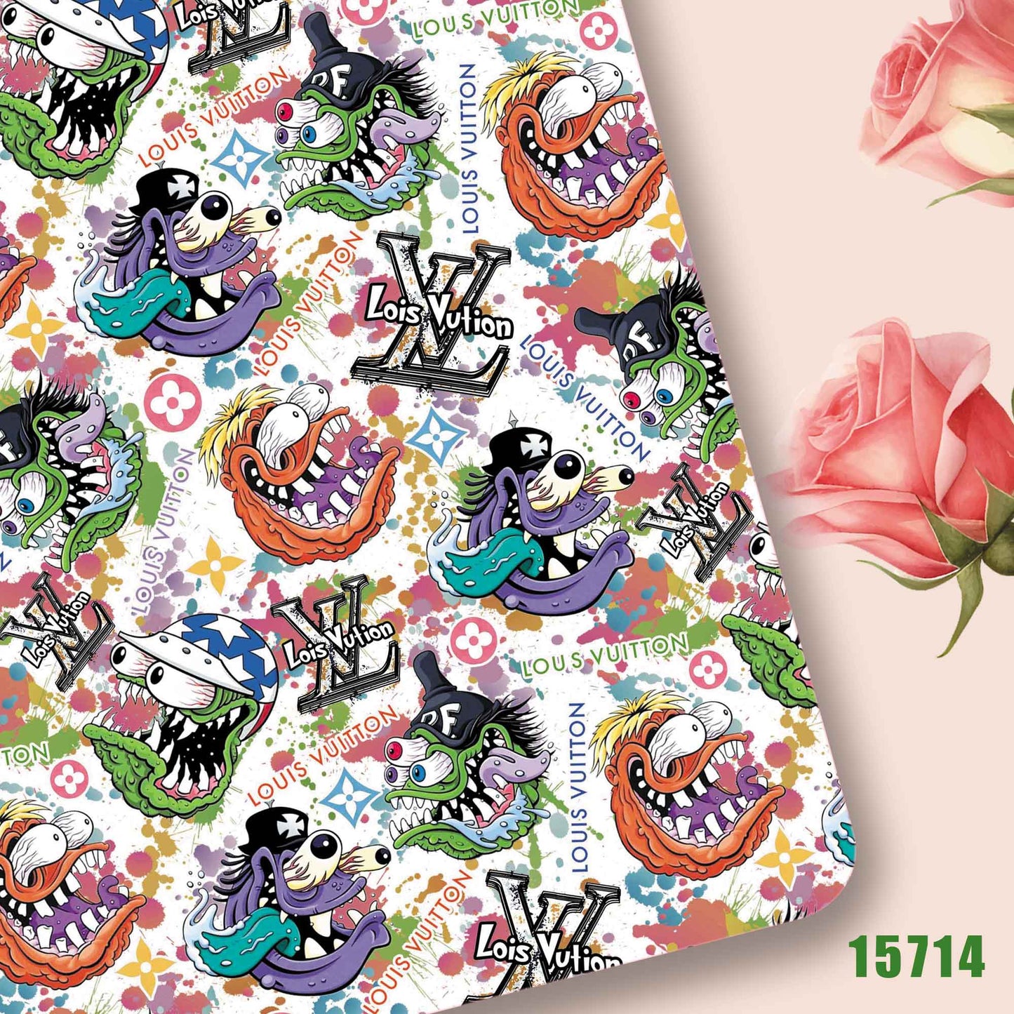 printed fabric 140x50cm15712