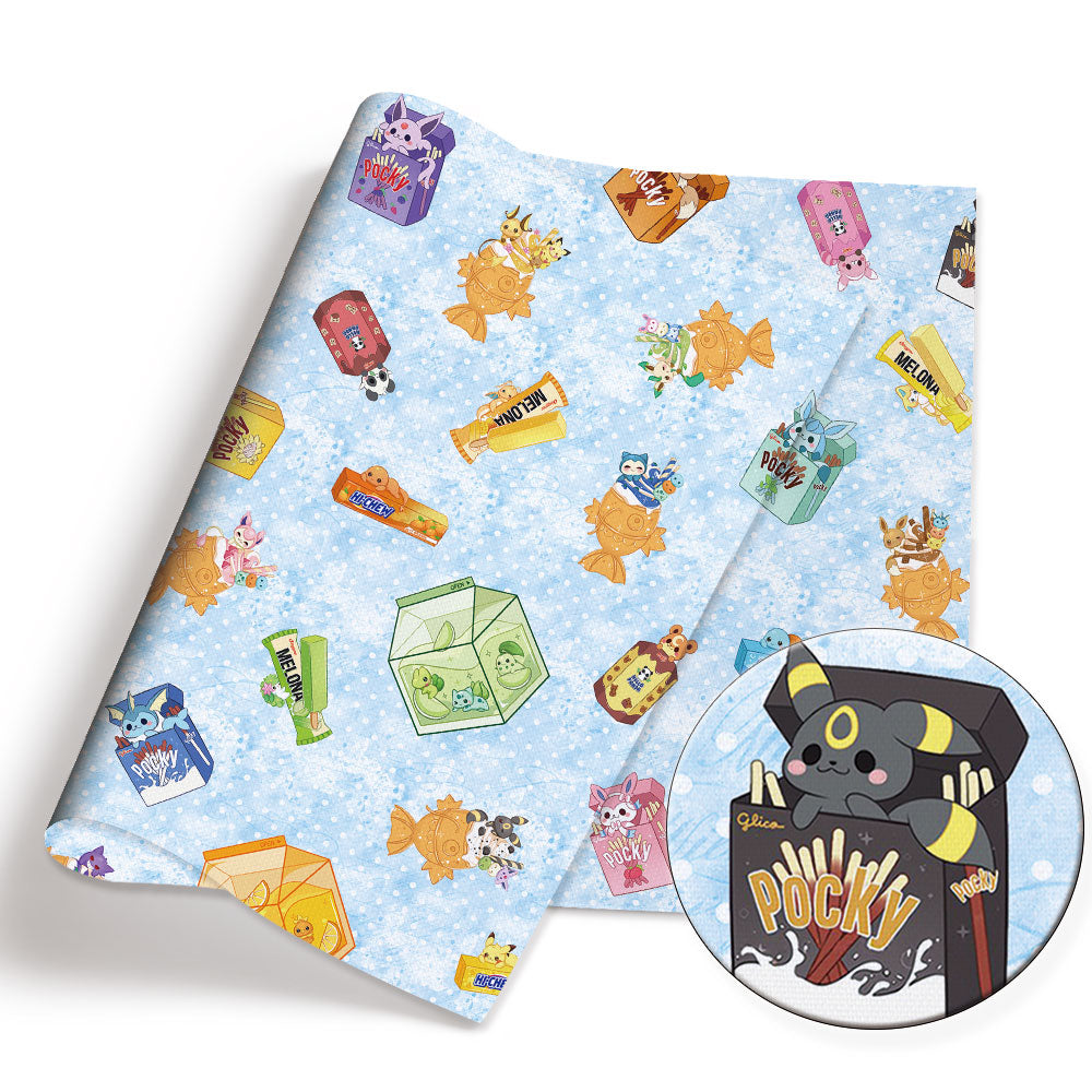 printed fabric 140x50cm