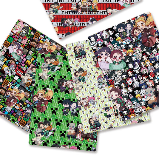 printed fabric 140x50cm9579