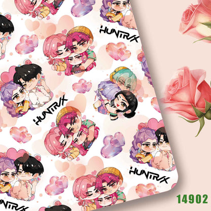 printed fabric 140x50cm14909