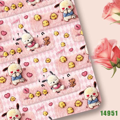 printed fabric 140x50cm14950