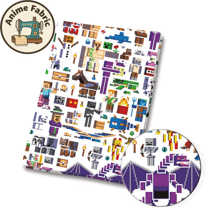 printed fabric 140x50cm