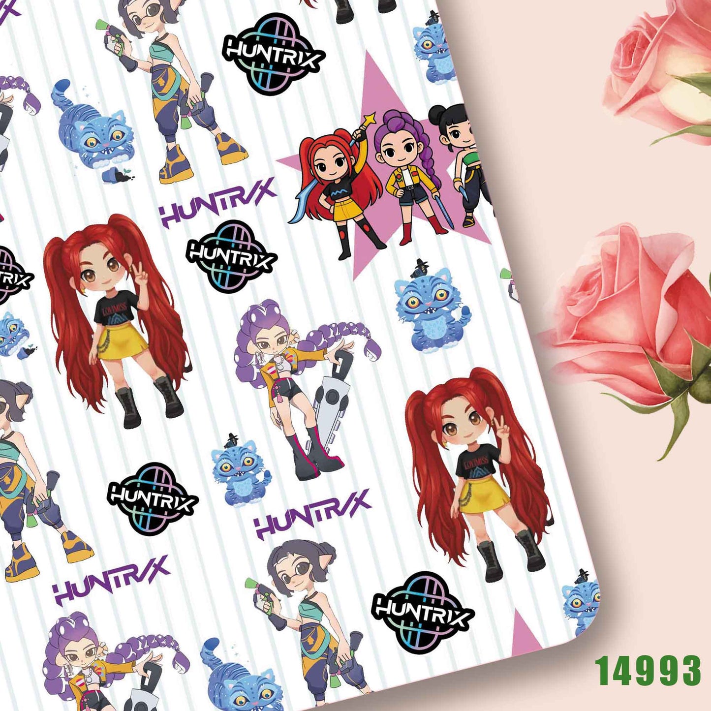printed fabric 140x50cm15000