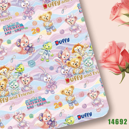 printed fabric 140x50cm14686