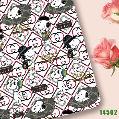 printed fabric 140x50cm14501