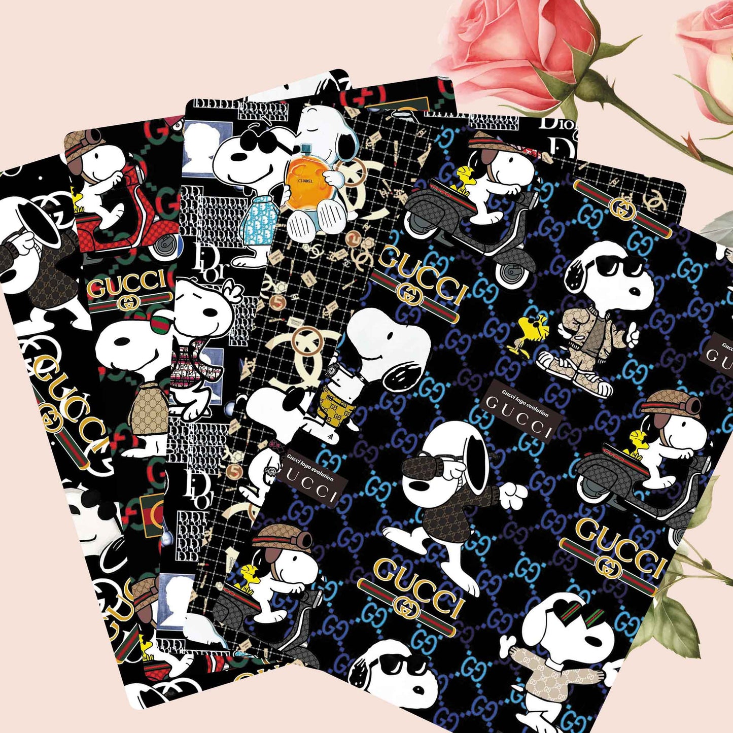 printed fabric 140x50cm14491