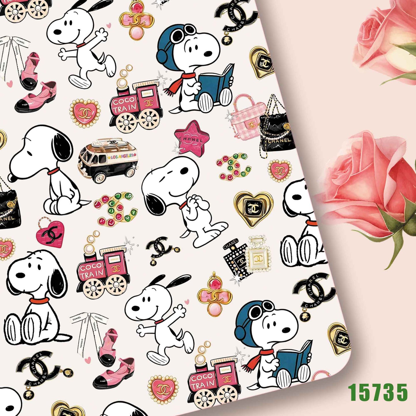 printed fabric 140x50cm15732