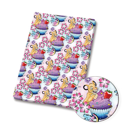 printed fabric 140x50cm