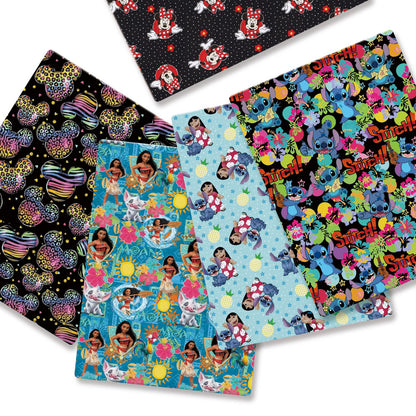 printed fabric 140x50cm