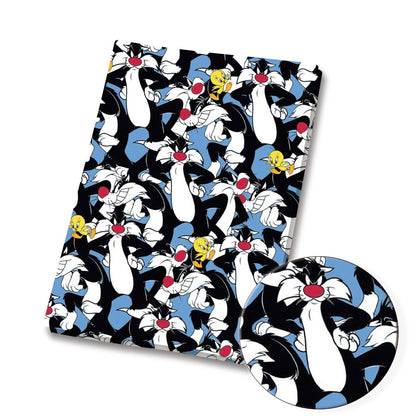 printed fabric 140x50cm
