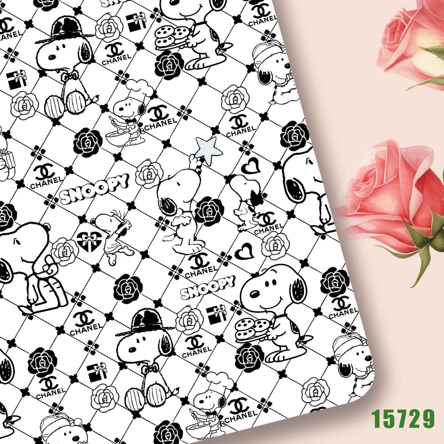 printed fabric 140x50cm15722