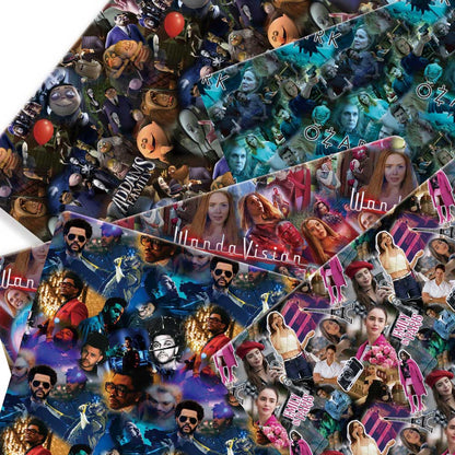 printed fabric 140x50cm