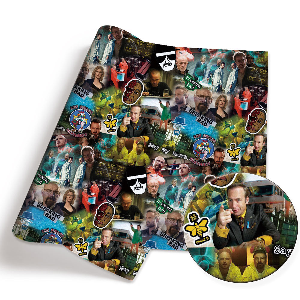 printed fabric 140x50cm