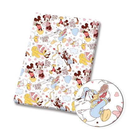 printed fabric 140x50cm
