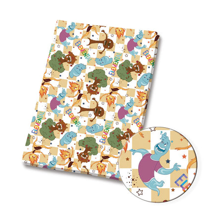 printed fabric 140x50cm