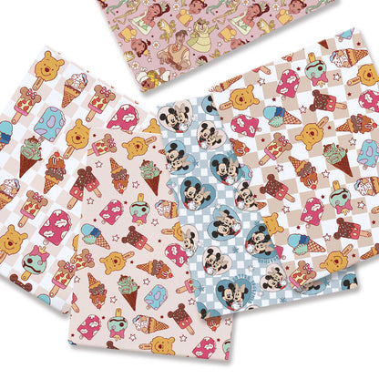 printed fabric 140x50cm