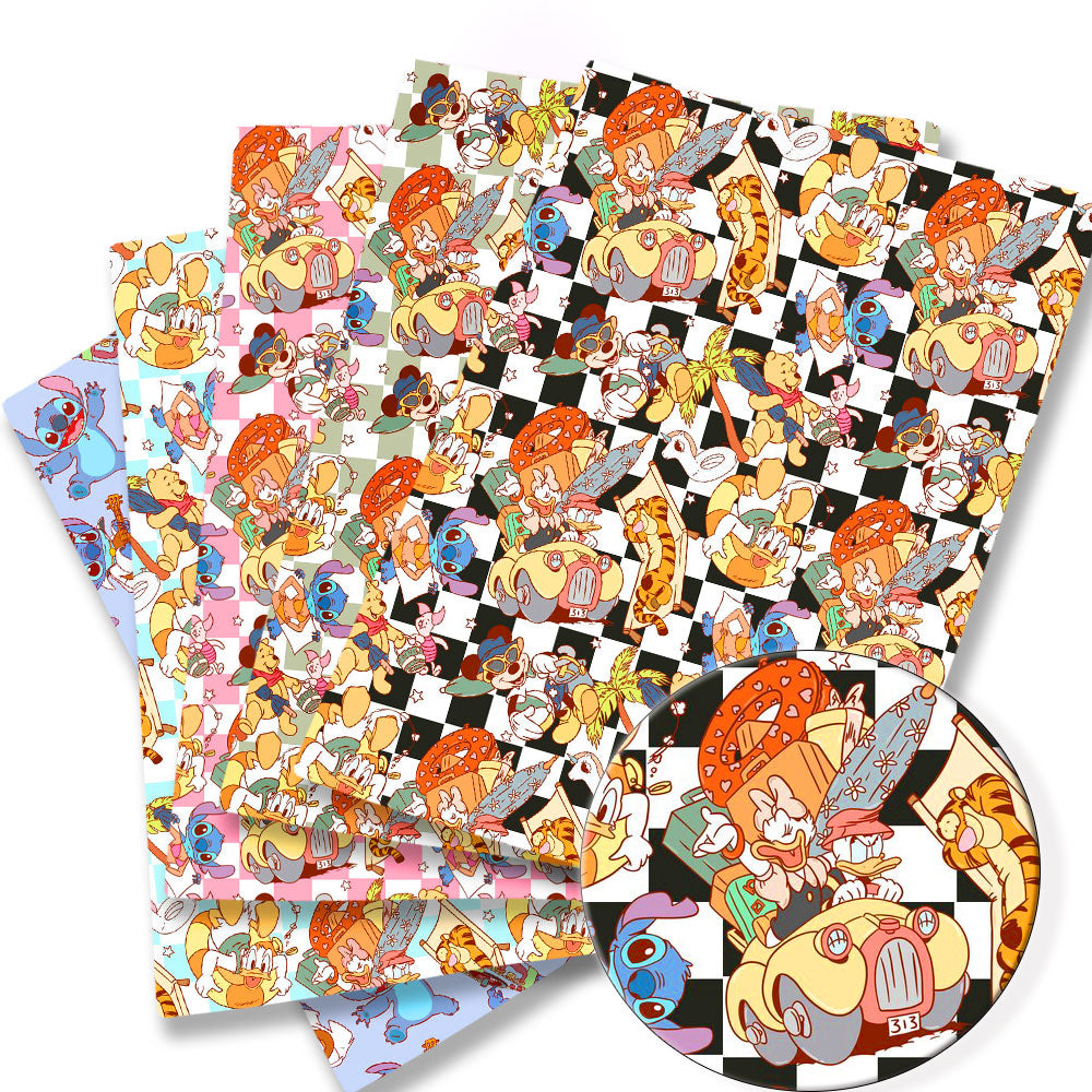 printed fabric 140x50cm