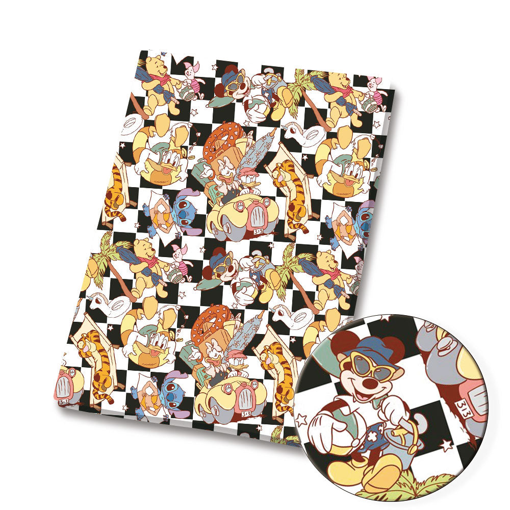 printed fabric 140x50cm