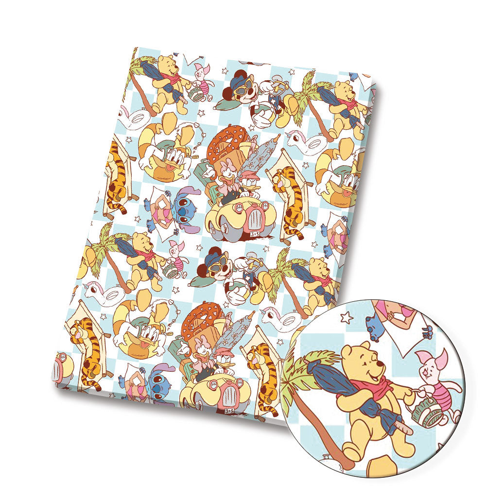 printed fabric 140x50cm