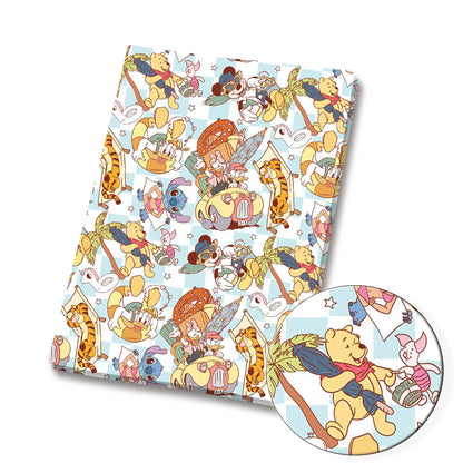 printed fabric 140x50cm