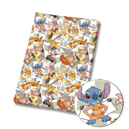 printed fabric 140x50cm