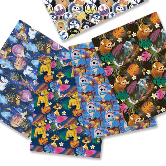 printed fabric 140x50cm