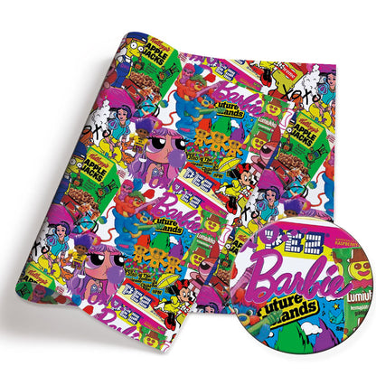 printed fabric 140x50cm